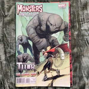 Monsters Unleashed #5 1:100 THOR Variant Marvel Comic Magazine